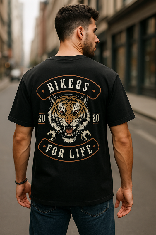 Bikers For Life Oversized T-shirt