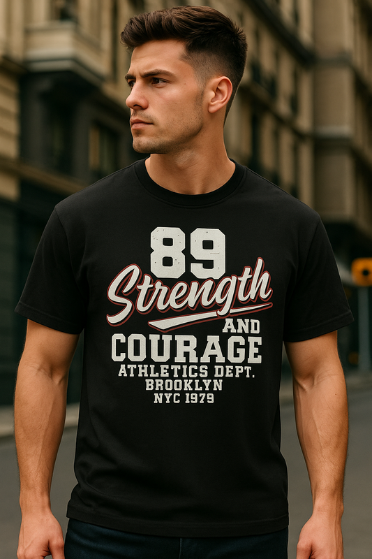 Strength and Courage Classic Crew T-Shirt